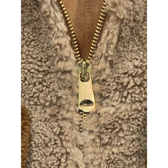 Scotch and Soda Amsterdam Sherpa Color Block Teddy Bomber Men's Jacket XL - Picture 8 of 12